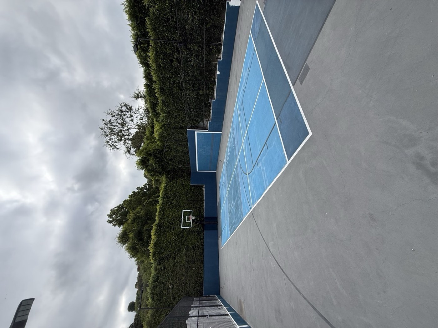 Court before resurfacing